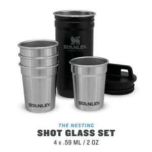 Stanley Adventure Nesting Shot Glass Set - Matte Black * 10-01705-036 * 2024 * - Picture 1 of 5