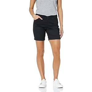 Pantalón corto chino Lee 272815 de ajuste regular para mujer, negro, talla 14 - Imagen 1 de 2