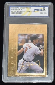 1995 BLEACHERS 22KT GOLD CAL RIPKEN JR. 18625/25000 WCG GEM MINT 10 - Picture 1 of 3