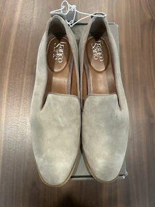 Franco Sarto Ladies Loafer Suede Upper Size 10 Grey New in Box - Picture 1 of 10