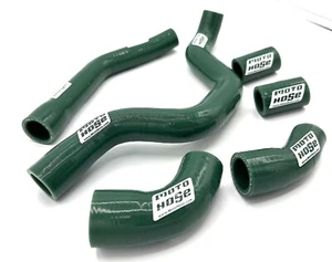 Triumph TF250-X Silicone Radiator Hose RACING GREEN 23-703RG - Bild 1 von 6