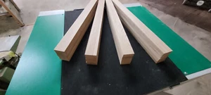Oak TImber - Natural Wood- Offcuts - Hardwood 20 Pieces 50mm X 15mm X 800mm - Picture 1 of 4