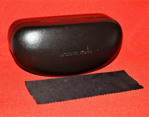 Authentic Michael Kors Hard Clamshell Eyeglasses / Sunglasses Case Storage Brown - Picture 1 of 9