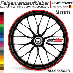 Felgenrandaufkleber 9mm für Tomason Felgen - Bild 1 von 2