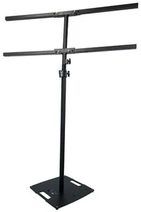 Chauvet DJ FLEXstand Telescoping Lighting/Speaker Stand Cast Iron Base+Tree Bar - Picture 1 of 12