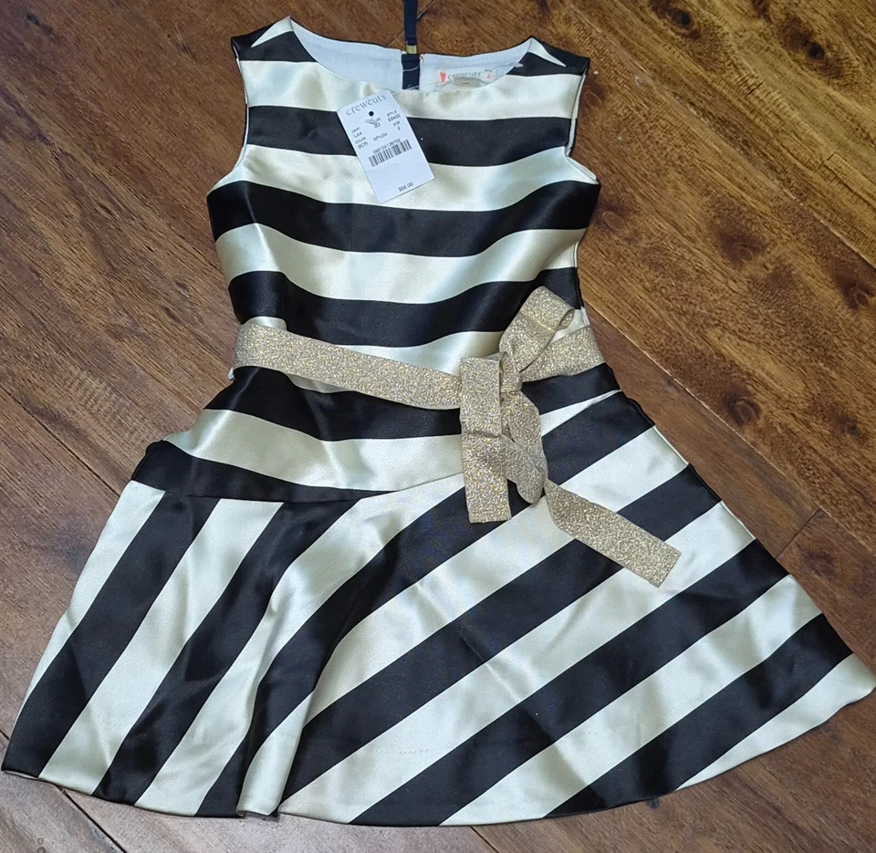Vestido sin mangas Crewcuts J Crew para niña pequeña NUEVO CON ETIQUETAS $98 Foto 1 de 3