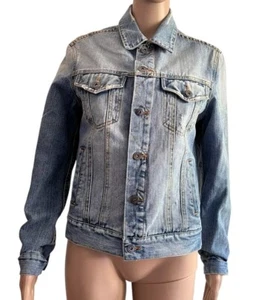 Bardot Denim Jacket AU Size 10 Button Up Denim Pockets - Picture 1 of 15