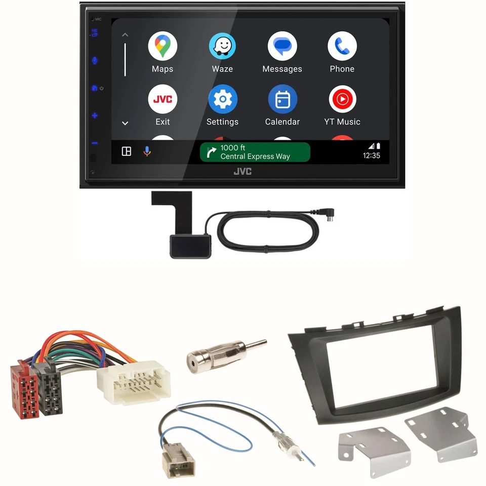 JVC KW-M695DBW Android Auto CarPlay Einbauset für Suzuki Swift Sport FZ NZ - Bild 1 von 1