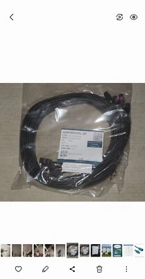 Amphenol Fakra HSD RF Cable Assembly 4 Pin Jack to Plug (5 Pack) - Image 1 of 4