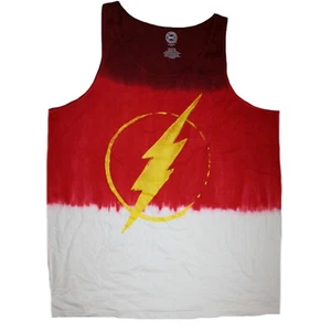 DC Comics Flash Distressed Logo Men's Tank Top - NWT - Picture 1 of 3