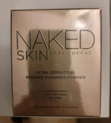 Urban Decay Naked Skin UD Pressed Finishing Powder NAKED MEDIUM LIGHT NIB - Image 1 of 4
