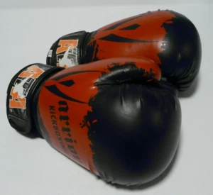 ATA Warrior Boxhandschuhe rot und schwarz 12oz - MMA - Kickboxen - Bild 1 von 9