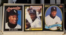 Bo Jackson RARE 3 card lot - 92 McDonald's Baseballs Best - 91 legends - 91 ASM