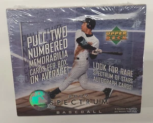 2007 Upper Deck Spectrum Baseball Factory Sealed Box - Picture 1 of 2