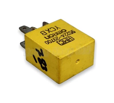 783-Kia Hyundai 2000-2015 multiuso 4 pines relé amarillo HMC Omron 95224-29700 12 V Foto 1 de 4