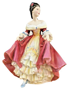 Vintage Royal Doulton Bone China Figurine "Southern Belle" England 1957 Hn2229