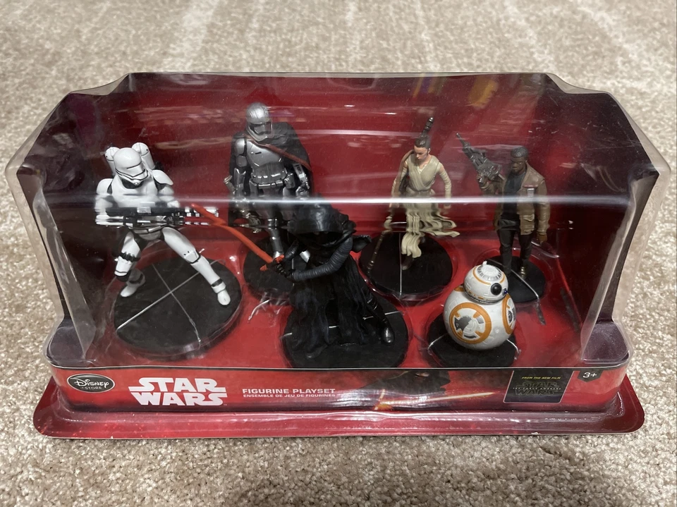 Disney Star Wars The Force Awakens Figurine Set Bb8 Rey Kylo Ren