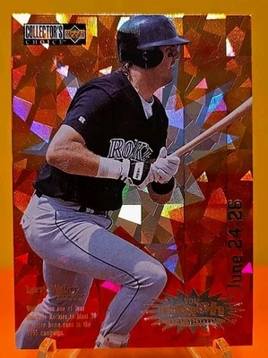 1996 Upper Deck Collector's Choice Larry Walker #CG16 You Crash the Game June - Image 1 of 4