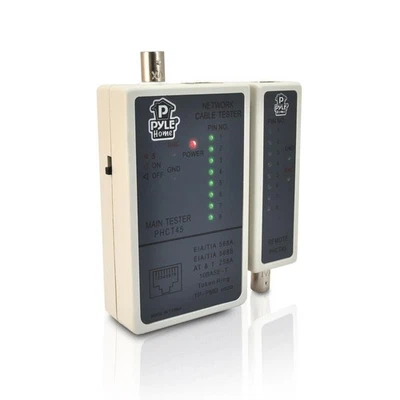 PyleMeters Network Cable Tester Power Supply Tester - Image 1 of 4