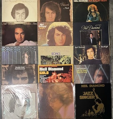 Neil Diamond - 16 x Vinyl LP Lot - Album Collection - Image 1 of 4