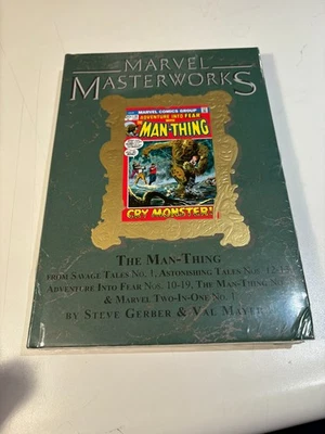 Marvel Masterworks Vol 368 Man-Thing DM Variante Sellada ¡LEER DESCRIPCIÓN! Foto 1 de 4