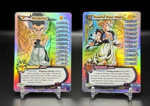 Dragon Ball Z DBZ CCG Score Super Saiyan Gotenks 154 155 Uber Rare 7 Star Pair - Picture 1 of 12