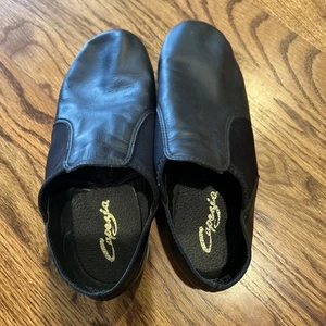 CAPEZIO X Zapatos de Baile Jazz de Cuero para Mujer 10M Negros Usados en Excelente Condición - Imagen 1 de 8