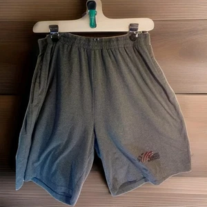 Pantalones Cortos de Gimnasio NASCAR Joe Gibbs Racing Gris Bolsillo De Colección Comodidad Suave 33"-38" (H6) - Imagen 1 de 7