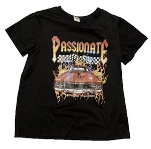 Girl’s Size 8 Graphic Tee Size 8 Trendy Summer Car Vibes - Picture 1 of 4