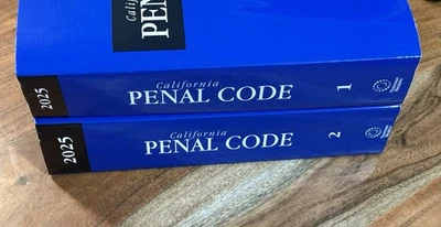 California Penal Code Vol 1 & II, 2025 ed. (California 2025 Desktop Edition) - Image 1 of 3
