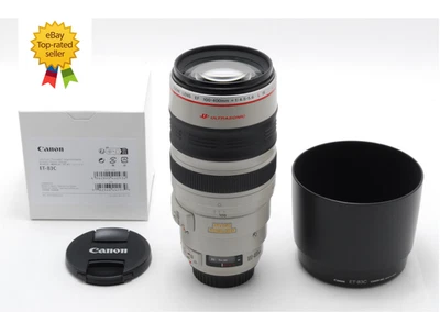 Canon EF 100-400mm f/4.5-5.6 L IS USM Zoom Lens JAPAN [NEAR MINT w/Hood] TESTED - Image 1 of 4