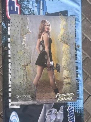 🔥 Póster de paintball Keely Watson DYE 🔥 De colección, como nuevo - WDP Angel DM4 DM3 Matrix Foto 1 de 2