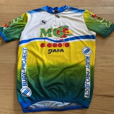 Vintage Giordana Cycling Jersey Men's XL MG Diadora Rudy Project - Image 1 of 4