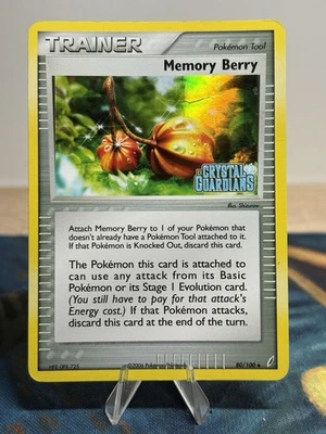 Memory Berry 80/100 Ex Crystal Guardians Reverse Holo Uncommon Pokémon TCG PL - Image 1 of 4