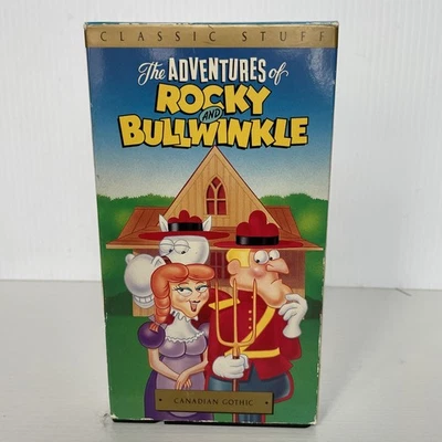 The Adventures of Rocky  Bullwinkle - Vol. 6: Canadian Gothic (VHS, 1991) - Image 1 of 3