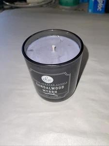 SANDALWOOD MYRRH CANDLE 33 HOUR BURN TIME - Picture 1 of 5