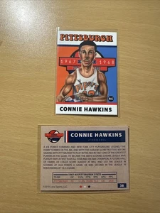 2019 1967-68 Lana Sports ABA #38 CONNIE HAWKINS Rookie RC Pittsburgh Pipers - Picture 1 of 4
