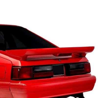 For Ford Mustang 79-93 Factory Saleen Style Fiberglass Rear Spoiler Unpainted - Image 1 of 4