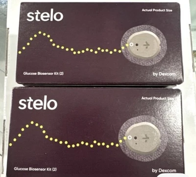 Stelo Glucose Biosensor Kit - 4 (2 Boxes) Continuous Gluscose Monitors 💜 - Image 1 of 4