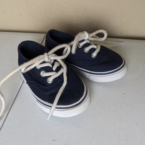 Janie and Jack Baby Boys tennis shoes Size 5 - Picture 1 of 6