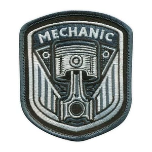 Mecánico de coche - parche de pistón/insignia bordada - Imagen 1 de 1