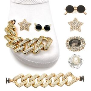 Sandals Shoe Chain Accessories Kid's Gifts Shoe Decorations Bling Shoe Charms