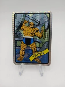 Vintage 1990 Collectable Marvel The Thing Vending Sticker Fantastic 4 - Picture 1 of 1