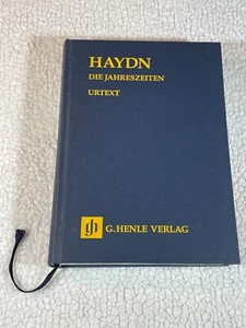 Joseph Haydn by Die Jahreszeiten 1799 G. Henle Verlag Hardcover Music Book - Picture 1 of 14