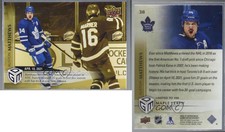 2020-21 Upper Deck Game Dated Moments April Gold /100 Auston Matthews #38