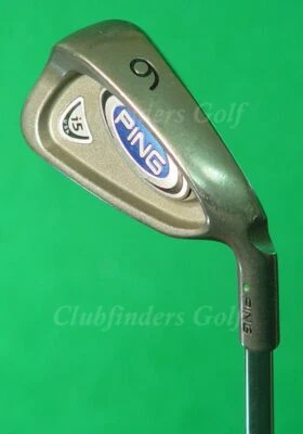Ping i5 Green Dot Single 6 Iron Karsten DGX Steel Stiff - Image 1 of 2
