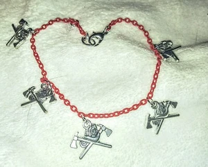 Neu Feuerwehr Bettelarmband Feuerwehrmann  - Bild 1 von 2