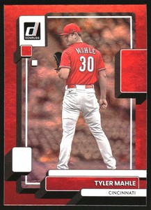 2022 Donruss Holo Red #160 Tyler Mahle