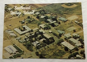 Scuola indiana del sud-ovest, Peoria, Arizona. Cartolina (Z2) (vedi scritta sul fronte) - Foto 1 di 3