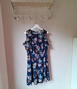 TOM TAILOR Gr.L wunderschönes leichtes Kleid in Jeans Optik Neu Wertig - Bild 1 von 14